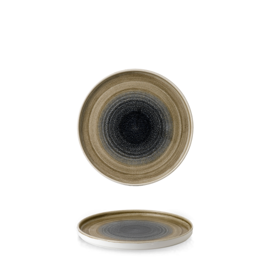 Aqueous Bayou Chefs' Walled Plate